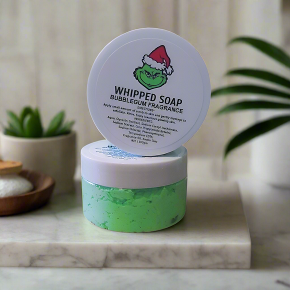 Grinch Whipped Soap