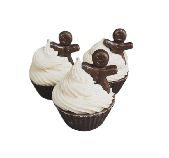 Gingerbread Cupcake Soaps