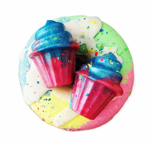 Rainbow Cupcake Donut