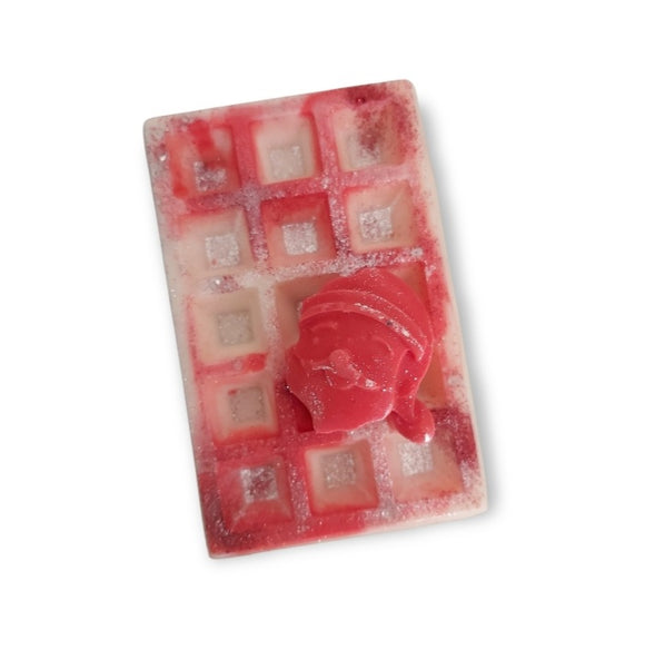 Santa Waffle Soy Melt-Large