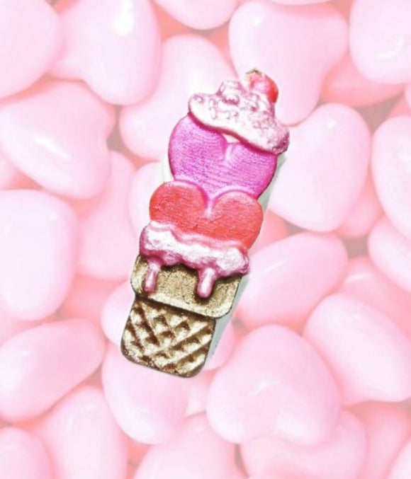Layered Heart Icecream