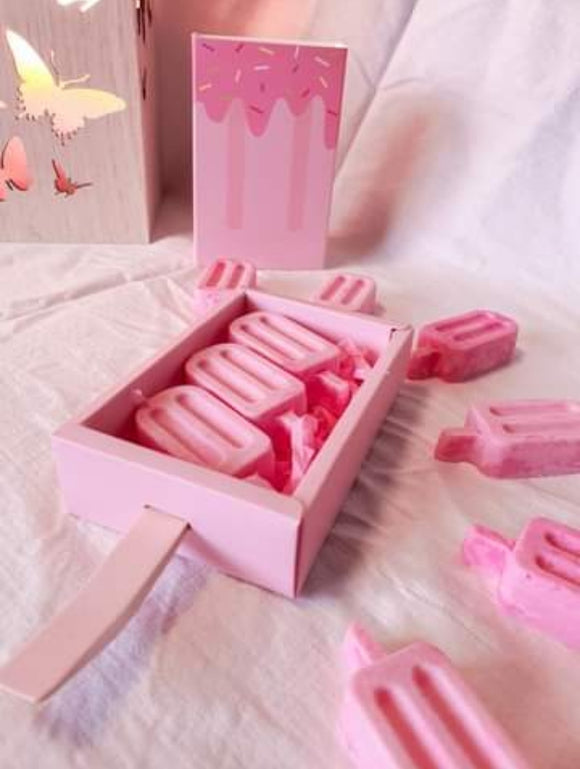 Raspberry Ripple Pops